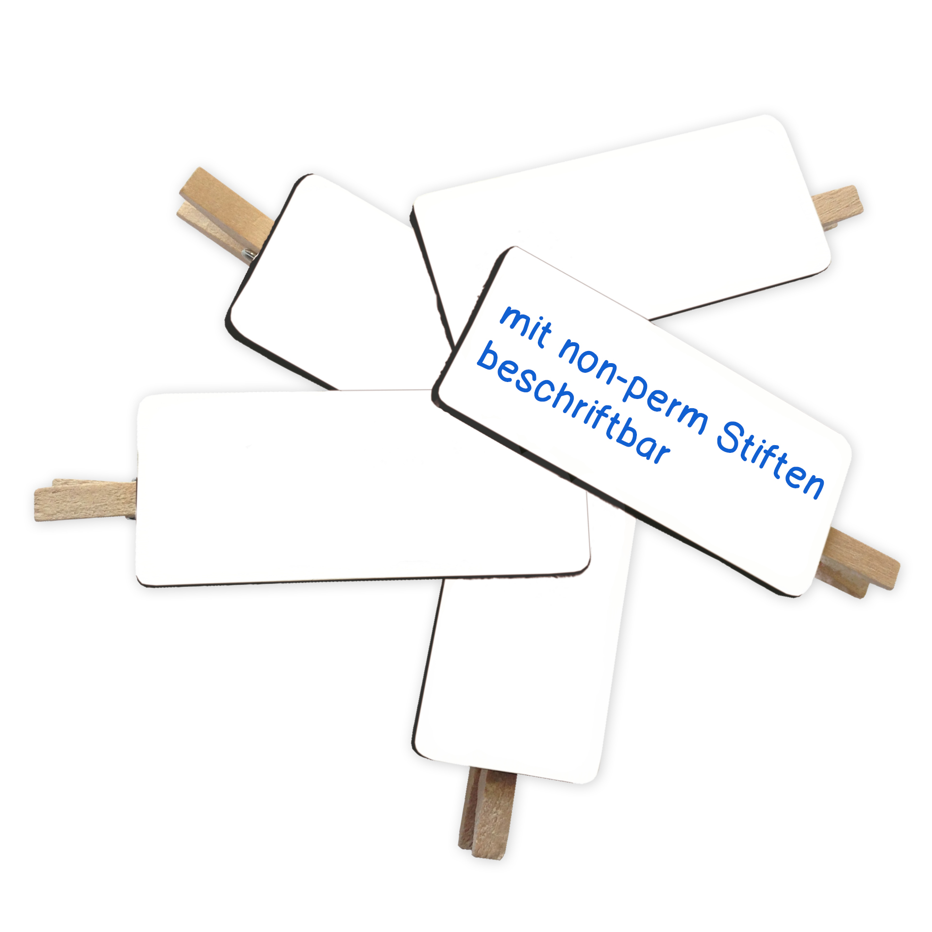 Set de Letreros de Pizarra Blanca, 6 uds.