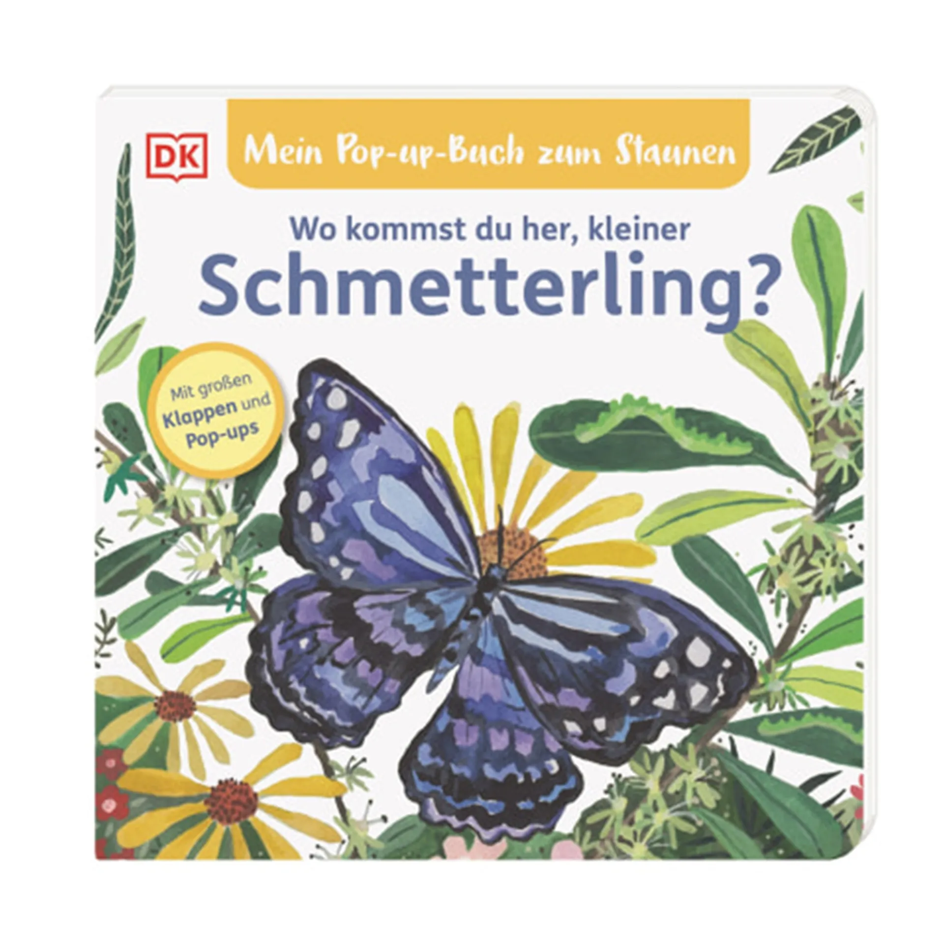Buch "Wo kommst du her, kleiner Schmetterling? Mein Pop-up-Buch zum Staunen", 12 Seiten