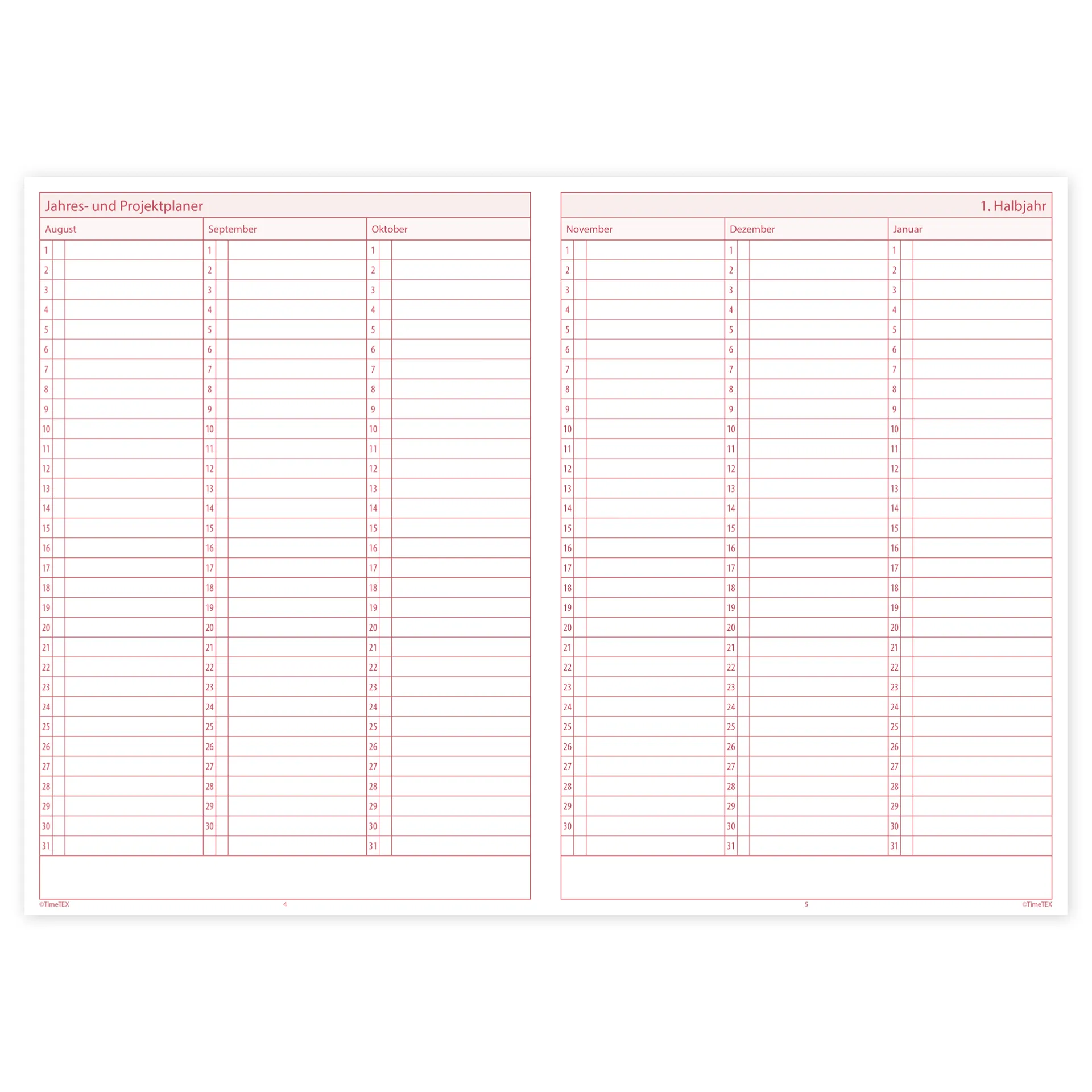 TimeTEX Referendar-Heft A4 TimeTEX Referendar-Heft A4