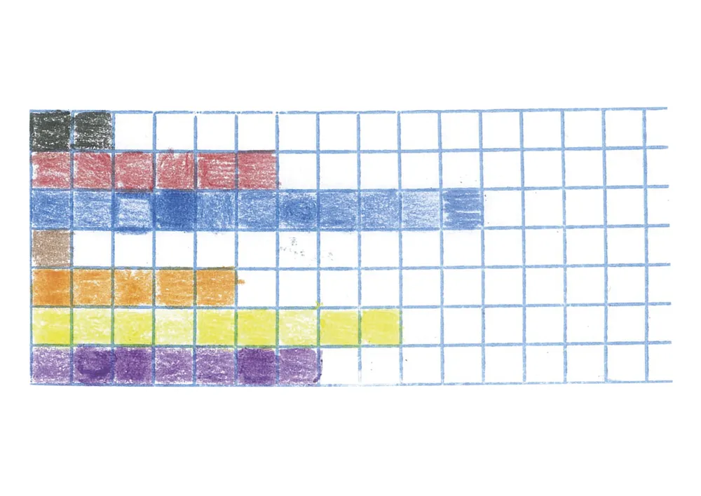 Set Kästchen-Rollstempel, 3-tlg.