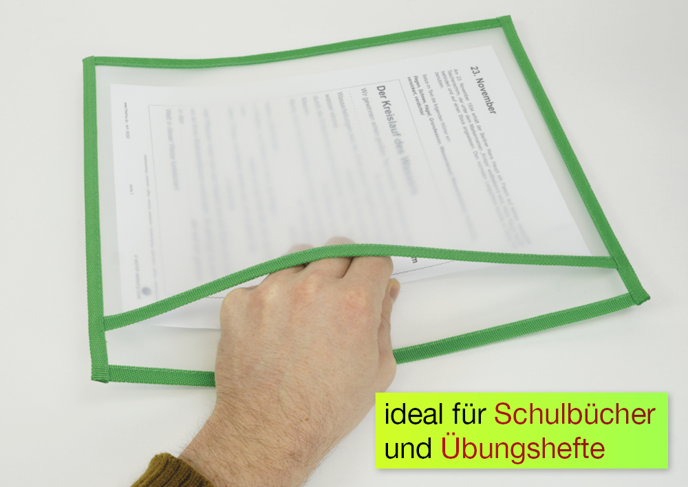 Výukové a archivační složky A4-Plus s barevným lemováním, 10 ks.