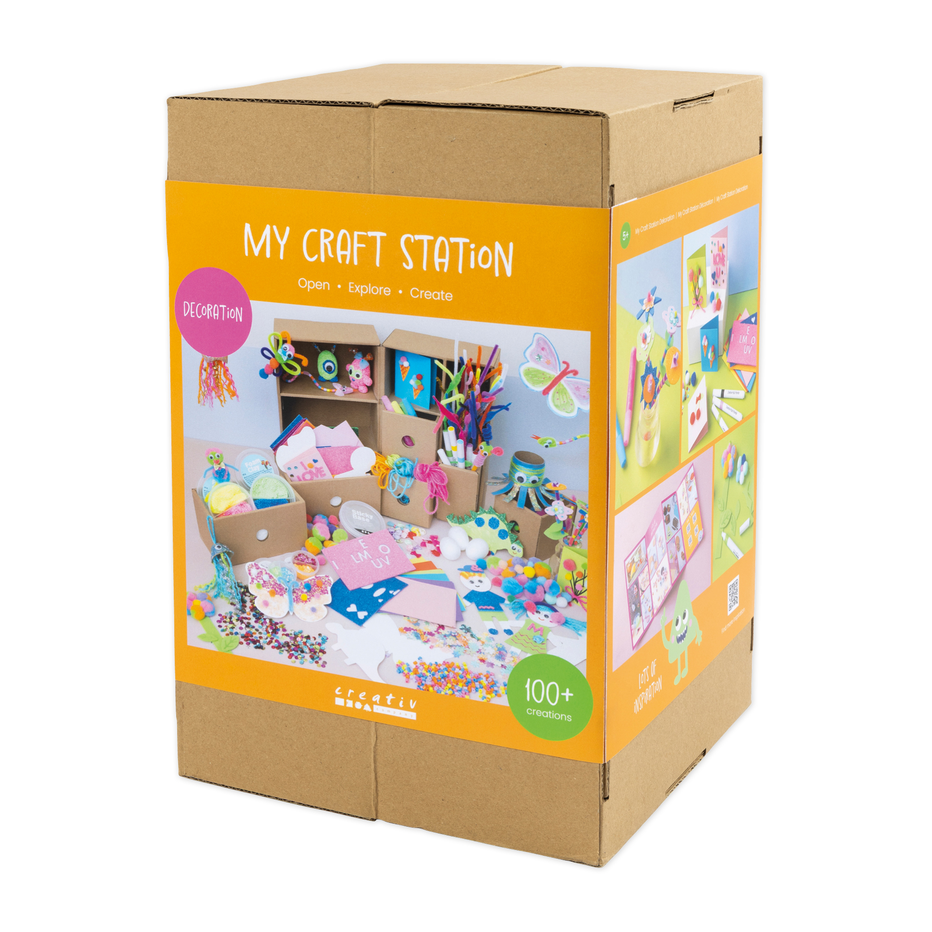 Bastelset Dekoration "Meine Kreativwerkstatt"