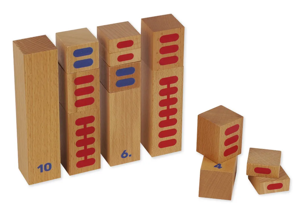 Nikitin Material: N6 Zahlen-Türme