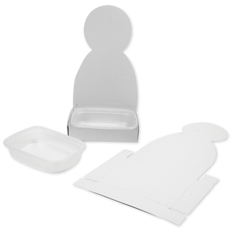 TimeTEX Figur mit Kresse-Tablett, 6 Stück