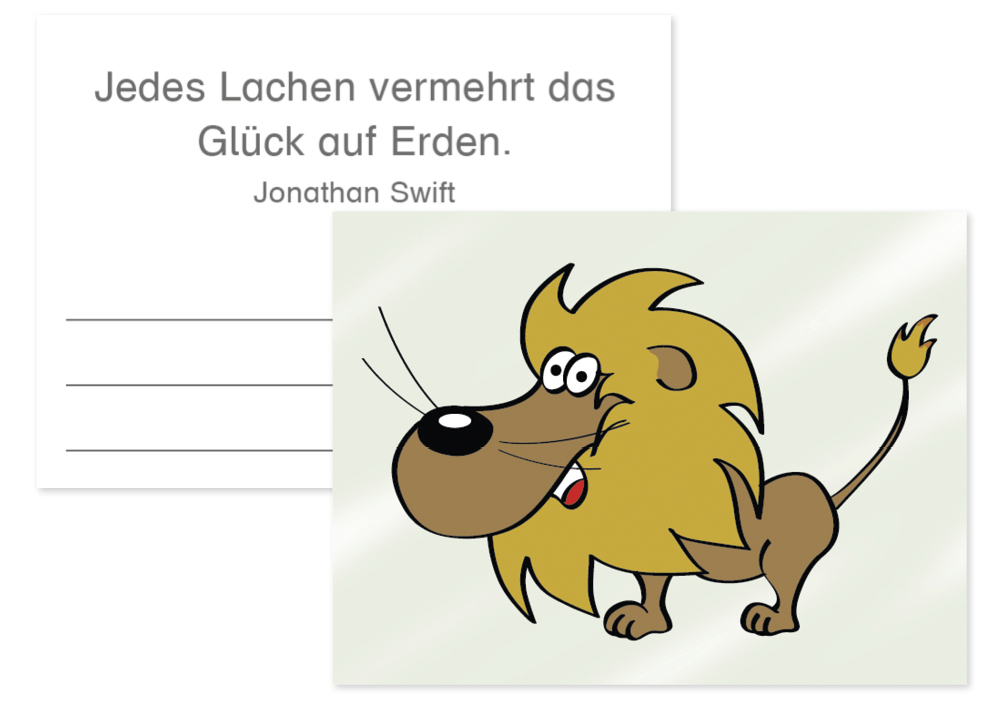 Fleißkärtchen, 110 Karten im Etui