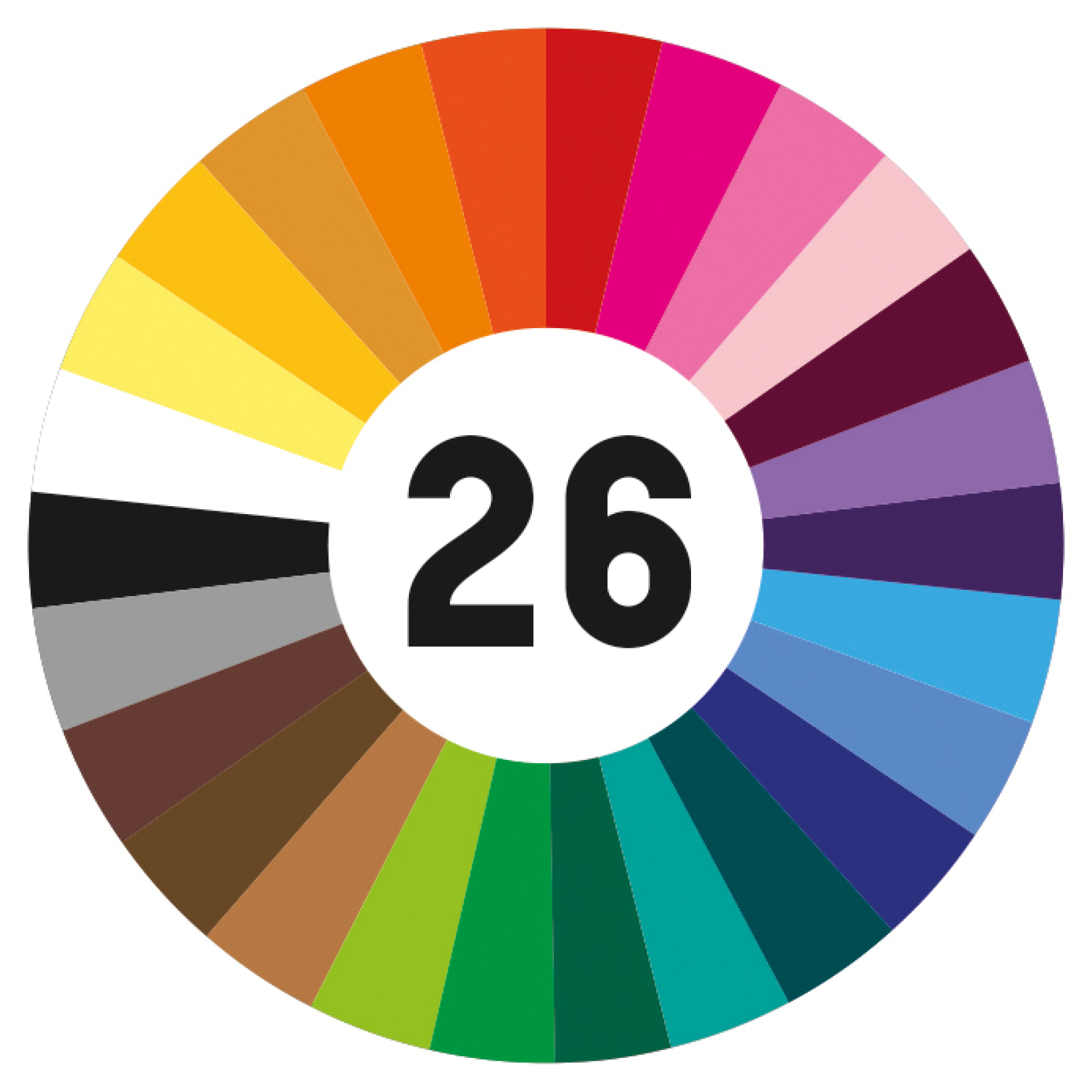 Stickgarn, 52 Docken in 26 Farben Stickgarn, 52 Docken in 26 Farben
