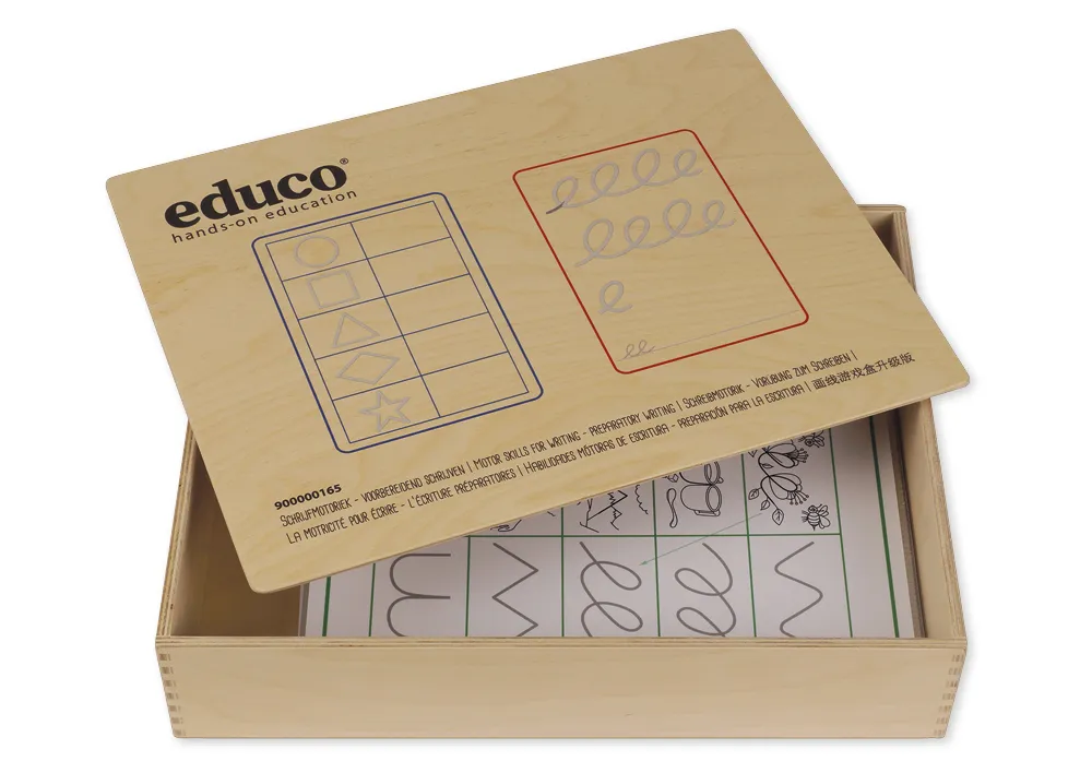 Set "Schreibmotorik - Vorübung zum Schreiben", 20-tlg. in Box