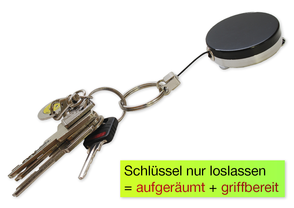 Nøgle opruller med klip