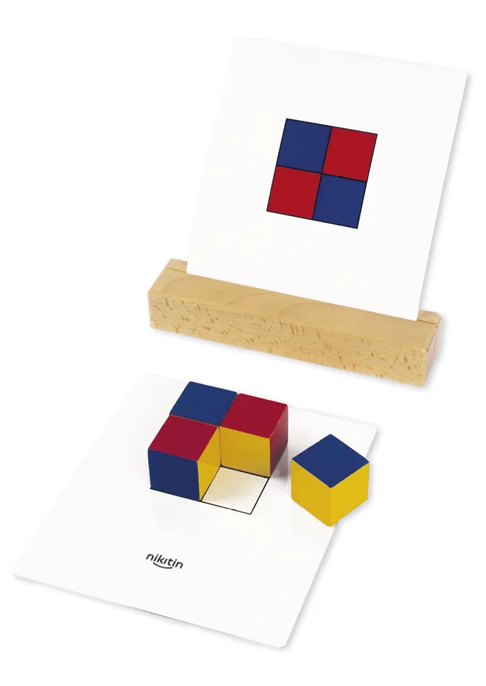 Nikitin Material: Rastervorlage zum N1 Musterwürfel