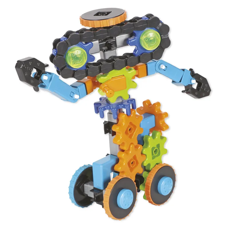 Zahnrad-Spiel "Roboter in Bewegung", Baukasten, 116-tlg.