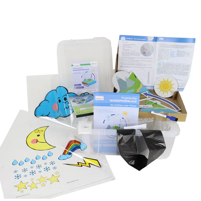 Projektkoffer "Wasserkreislauf: Wir schützen unser Wasser", 43-tlg.