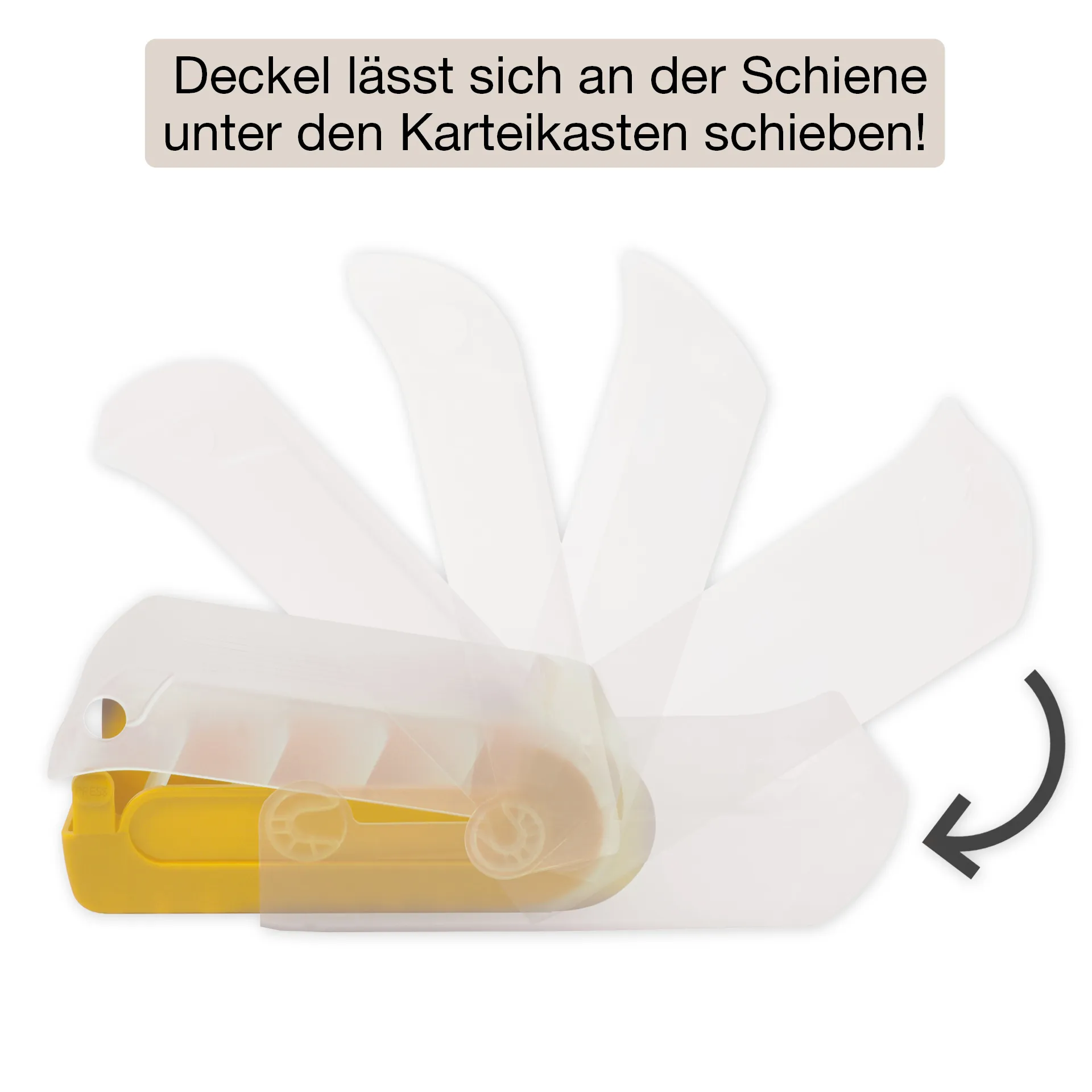 Lärlåda A8 plast med 100 inlärningskort