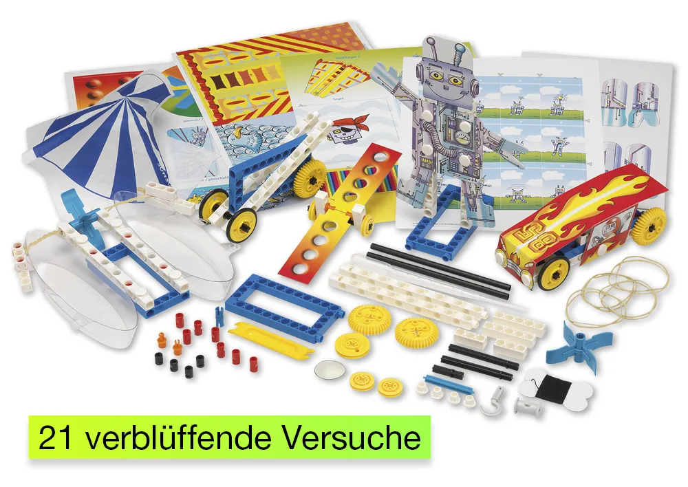 Experimentier-Kasten "Technik ganz einfach", 59-tlg.