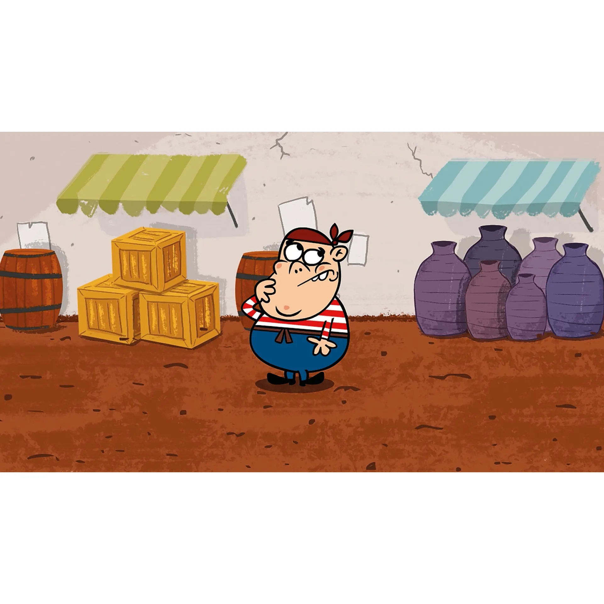 Buch "Die Piraten", 14 Seiten, Kniebuch mit Musik-CD