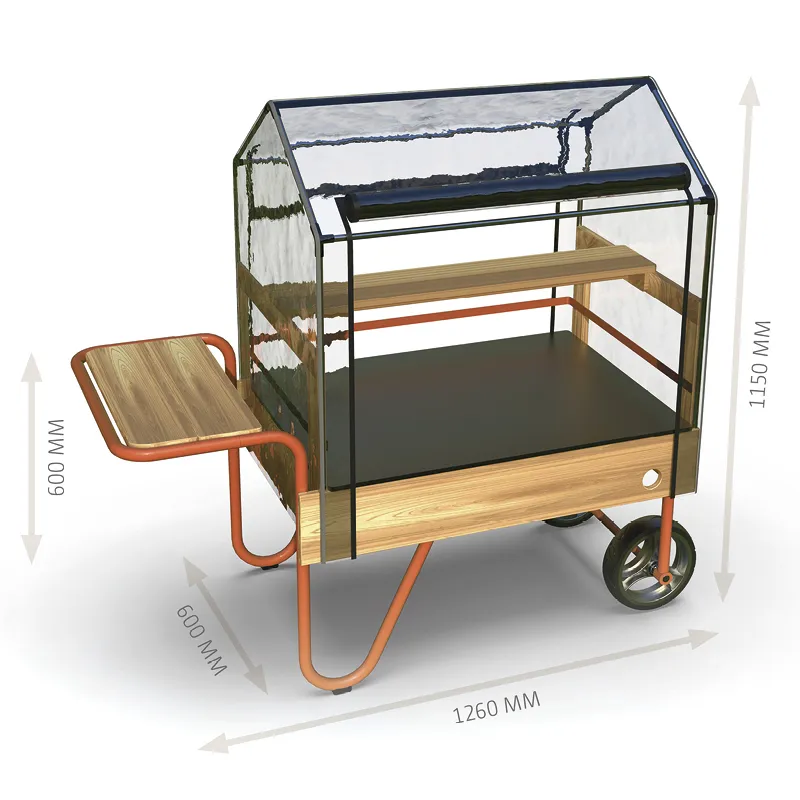 TopPlay Mobiles Gewächshaus