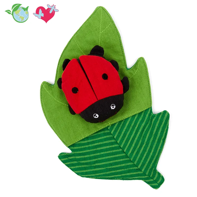 Wendepuppe "Lebenszyklus Marienkäfer", 4-tlg