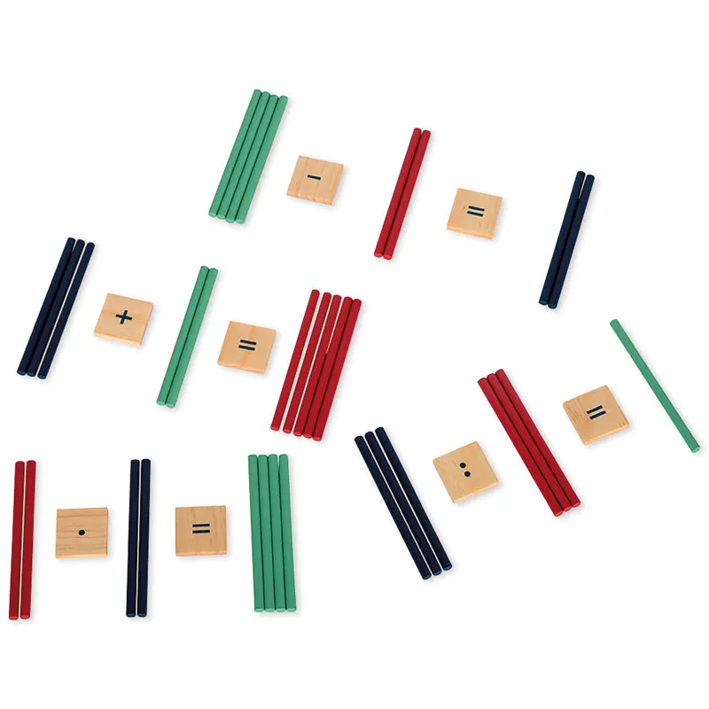 Lernbox "Rechenstäbchen und Zahlen", 460-tlg. Lernbox "Rechenstäbchen und Zahlen", 460-tlg.