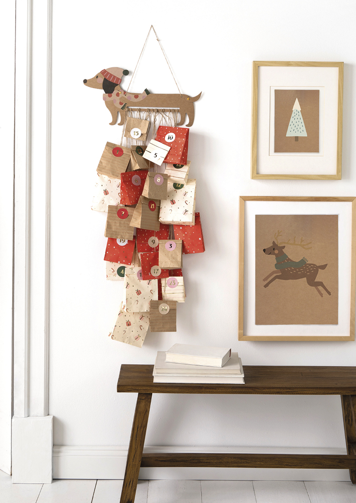 Adventskalender "Sausage Dog", 54-tlg.