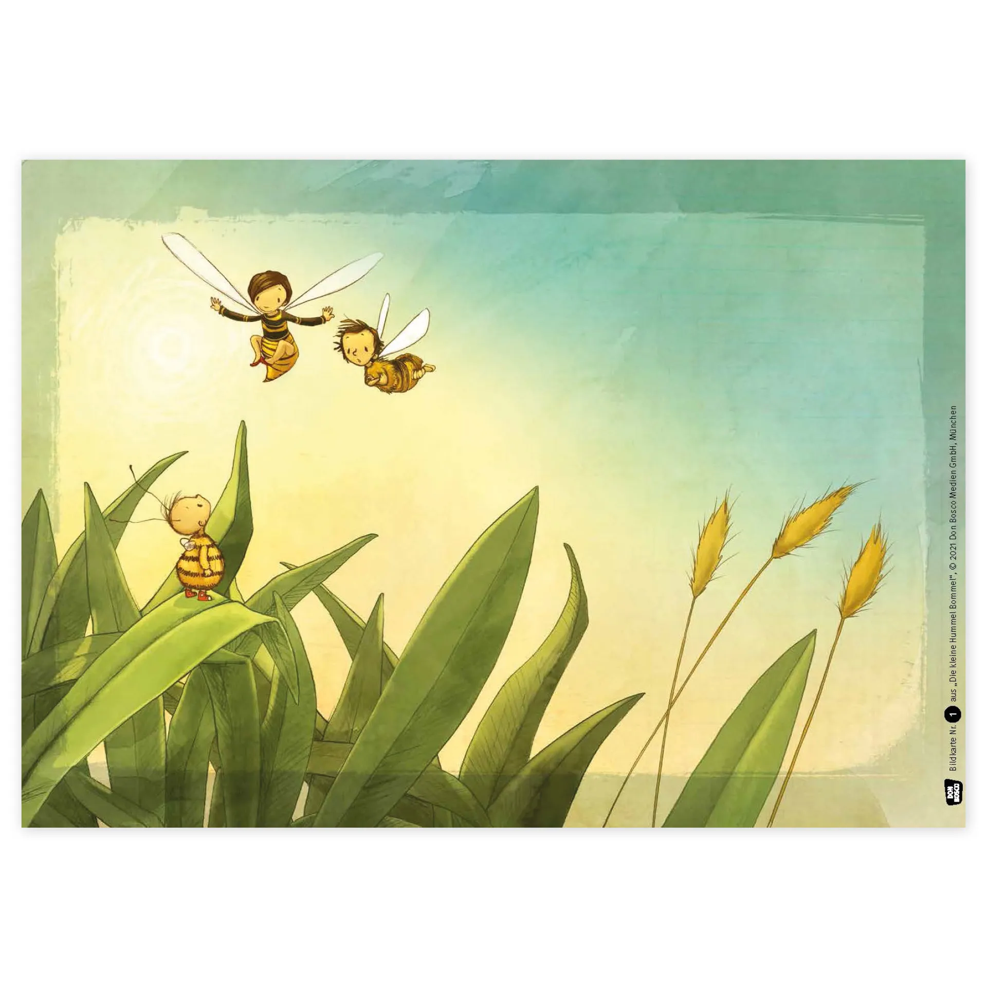 Bildergeschichten-Karten "Die kleine Hummel Bommel", 12-tlg.