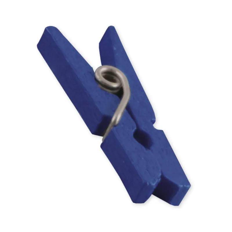 Holz-Klammern 25 mm (für Markierungen), 50 Stück