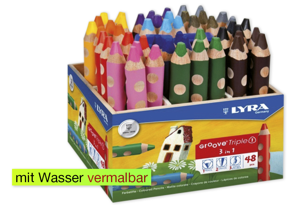 LYRA Groove Triple 3 in 1, 50-tlg.