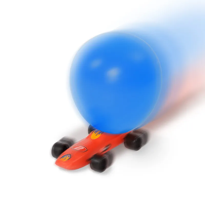 Luftballon-Auto aus Kunststoff