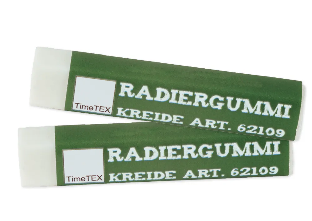 Radiergummi "Kreide-Optik", 2 Stück
