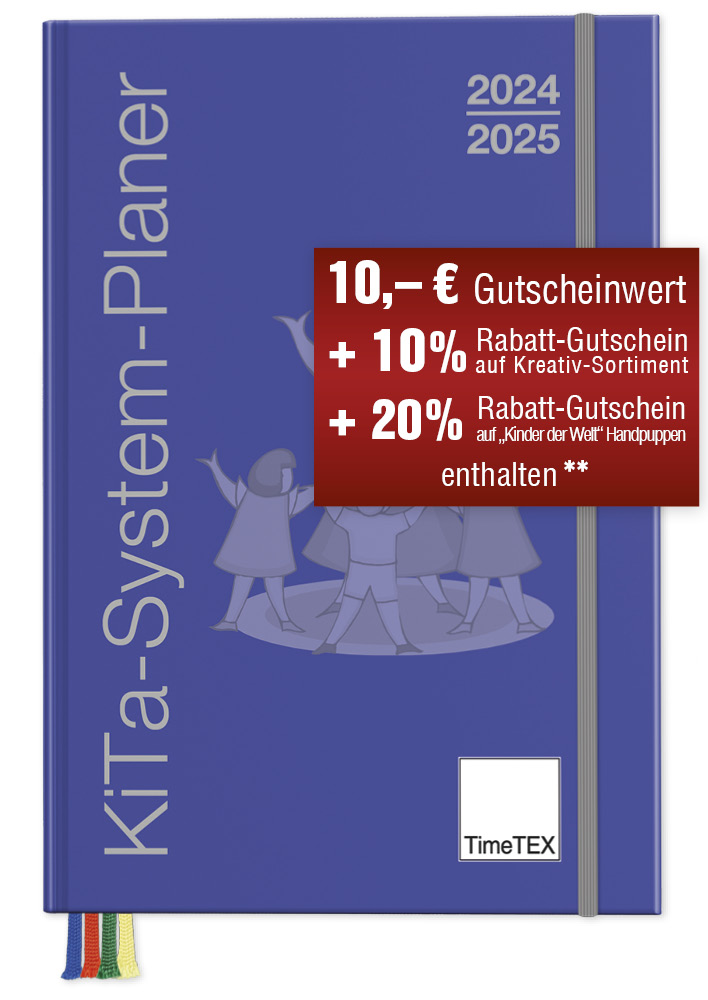 TimeTEX KiTa-System-Planer A5-Plus 2024/2025