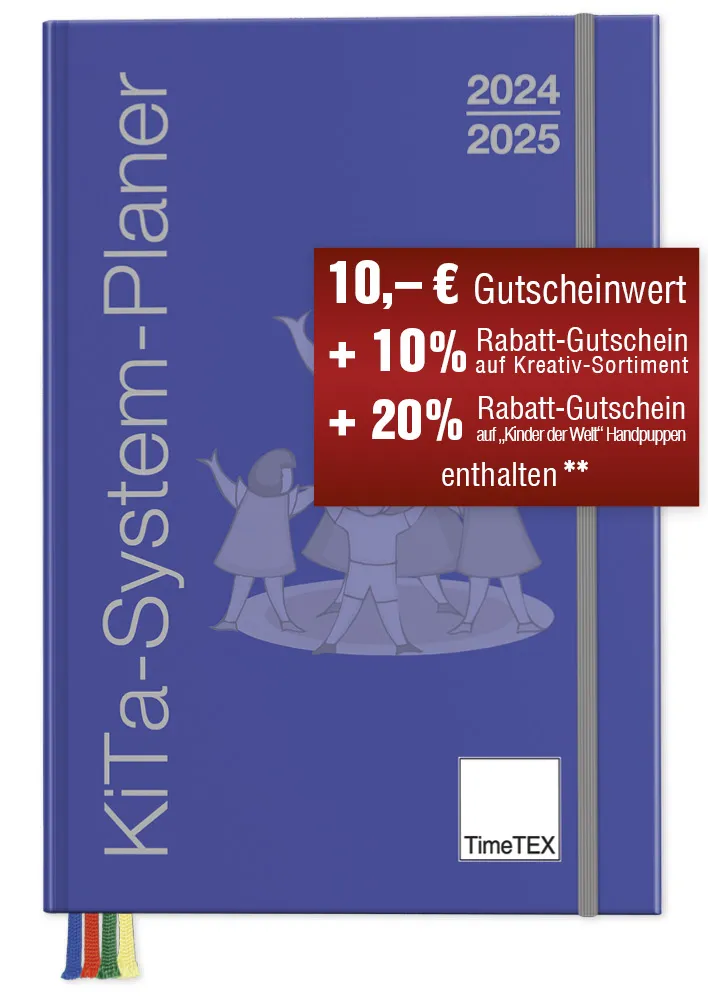 TimeTEX KiTa-System-Planer A5-Plus 2024/2025