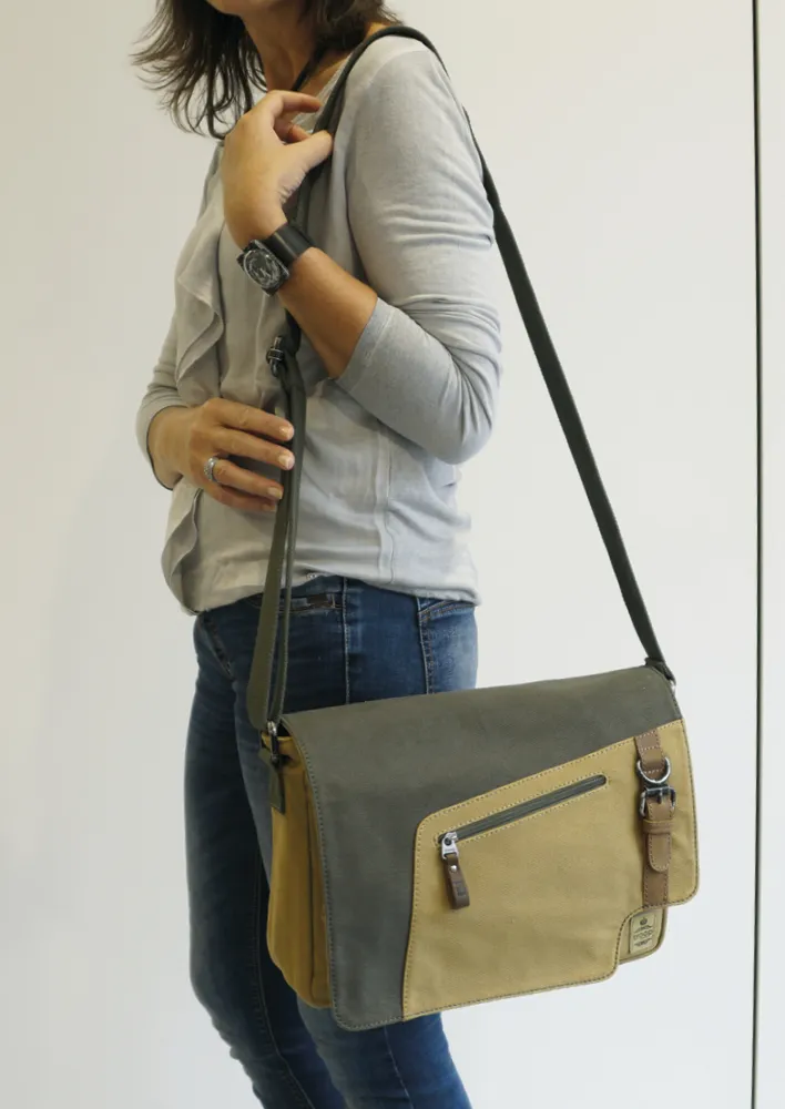 TimeTEX skuldertaske "Bicolora"