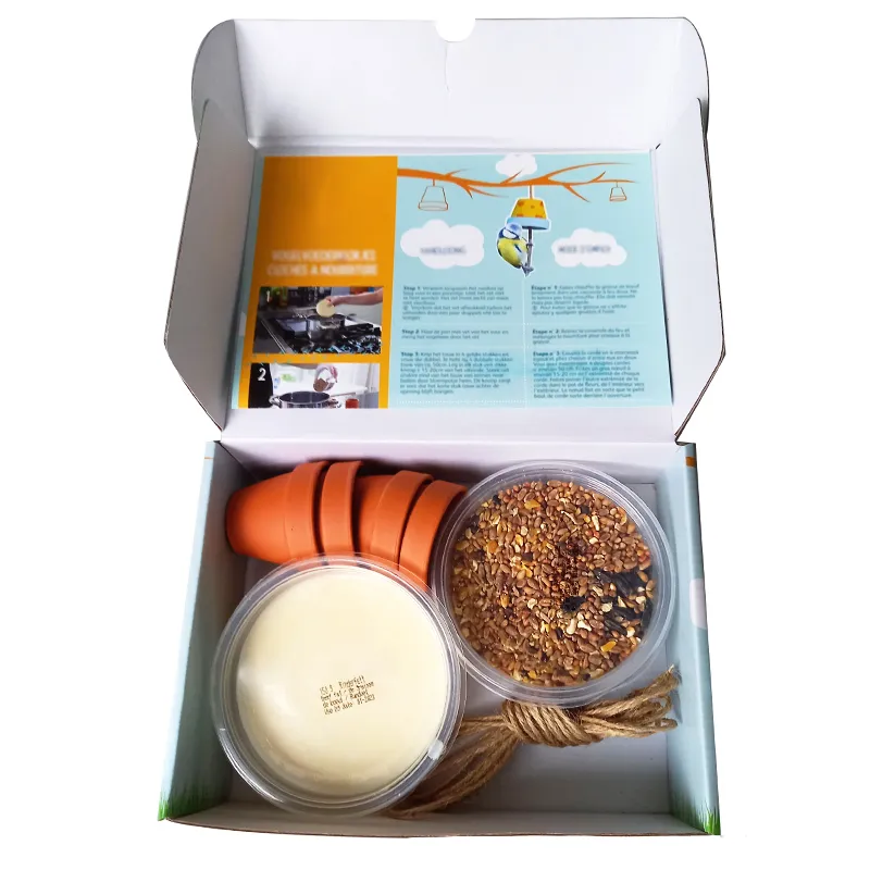 Bastelset "Vogel-Futterglocken", 8-tlg.