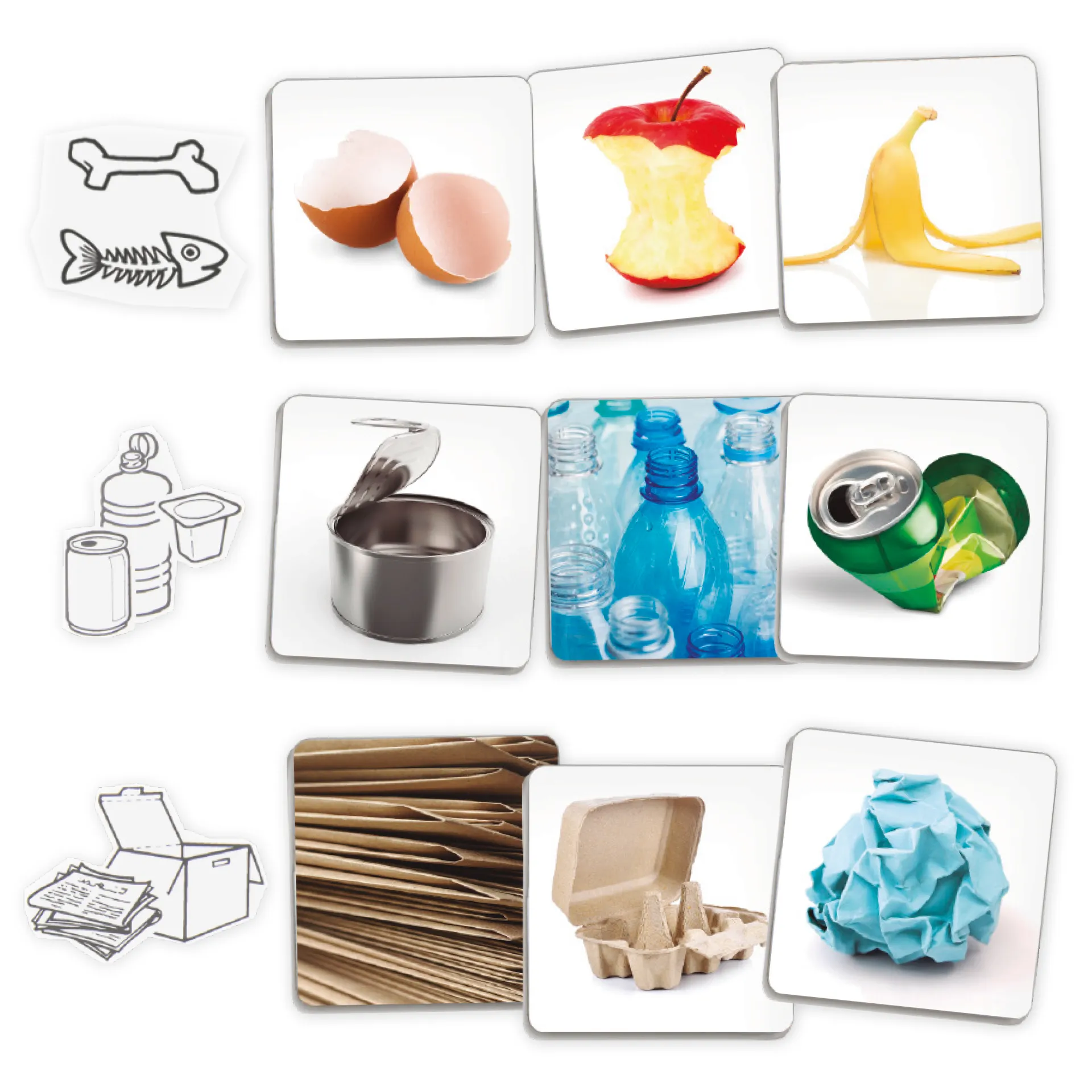 Set "Mülltrennung erlernen", 43-tlg. im Koffer