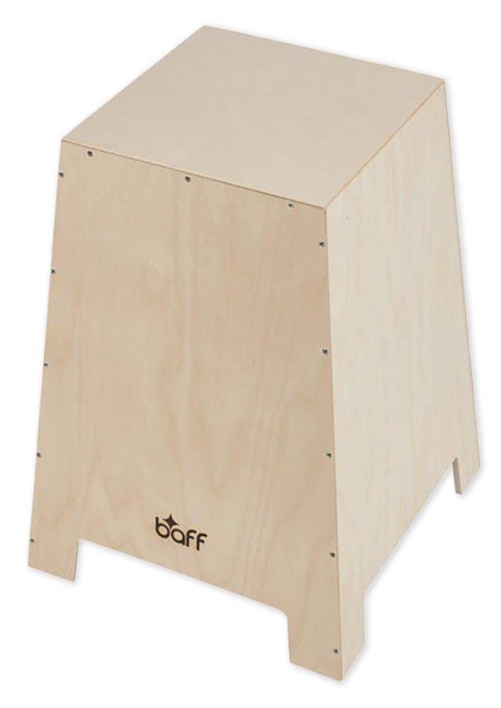 Stapelbare Cajon, Sitzhöhe 45 cm