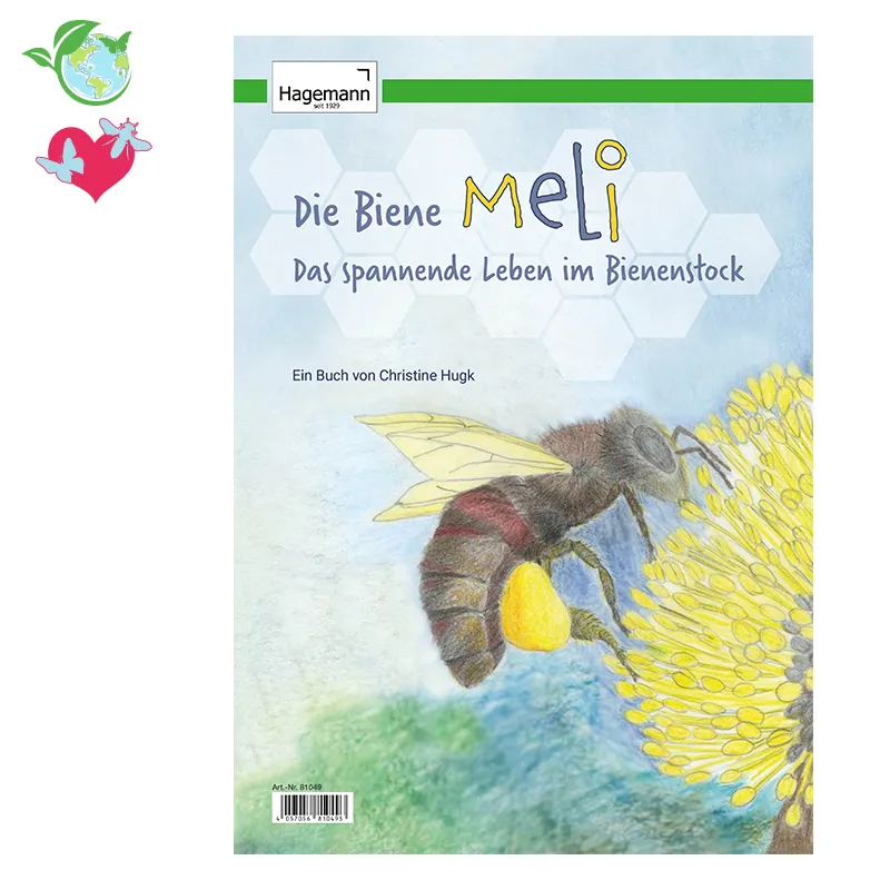 Pädagogisches Kinderbuch "Die Biene Meli", 44 Seiten
