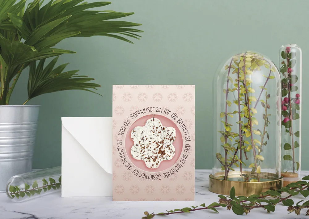 Bastelset "Blühendes Papiermaché"