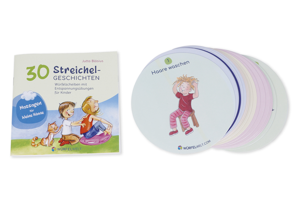 TimeTEX Würfelscheiben "Streichelgeschichten", 30 Stück