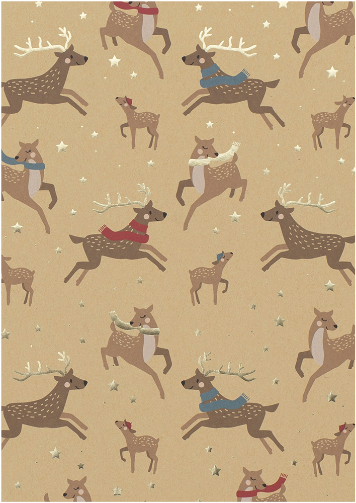 Kraftpapier-Block "Magic Christmas Paper" A4, 20 Blatt Kraftpapier-Block "Magic Christmas Paper" A4, 20 Blatt