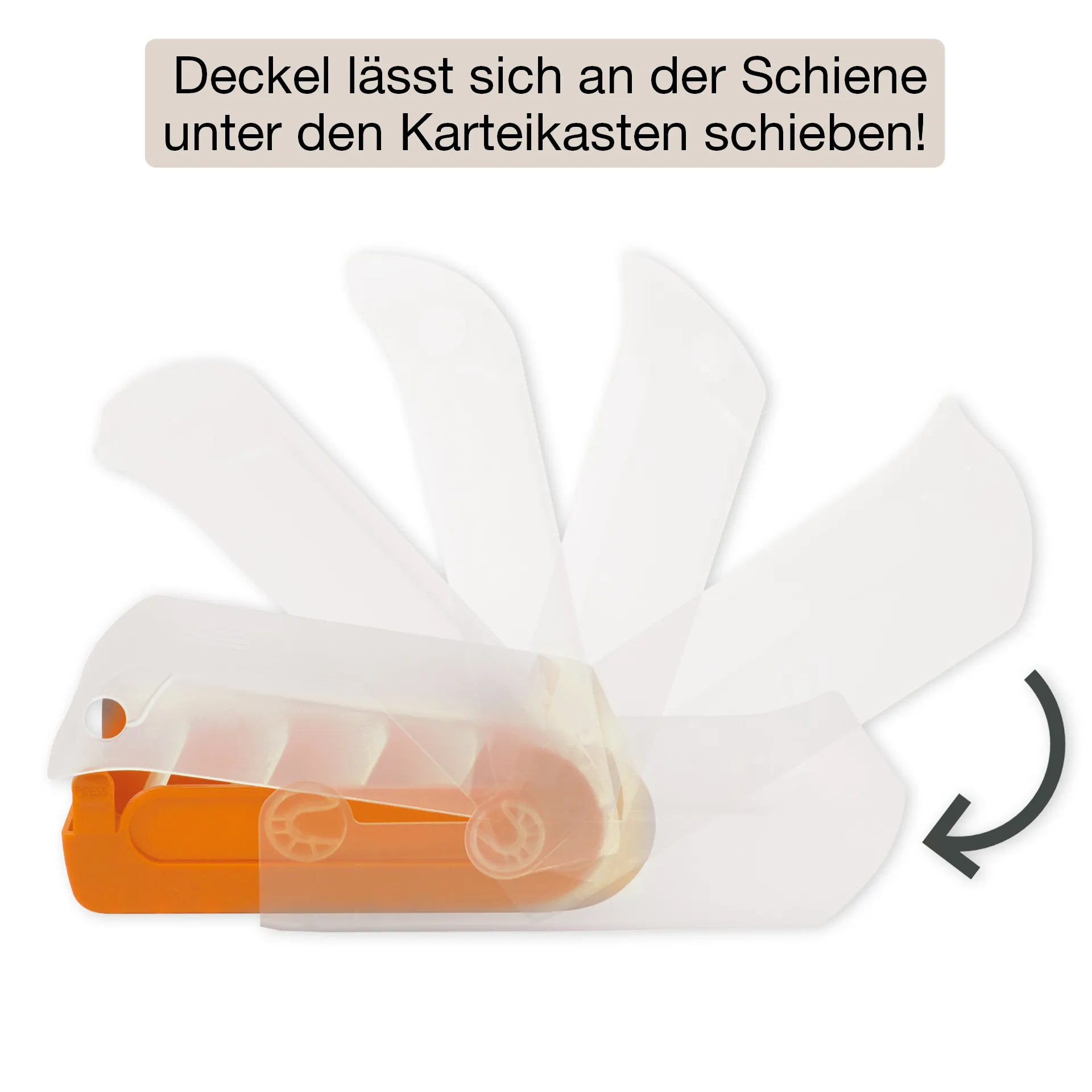 Flitsbox A8 kunststof met 100 flitskaarten