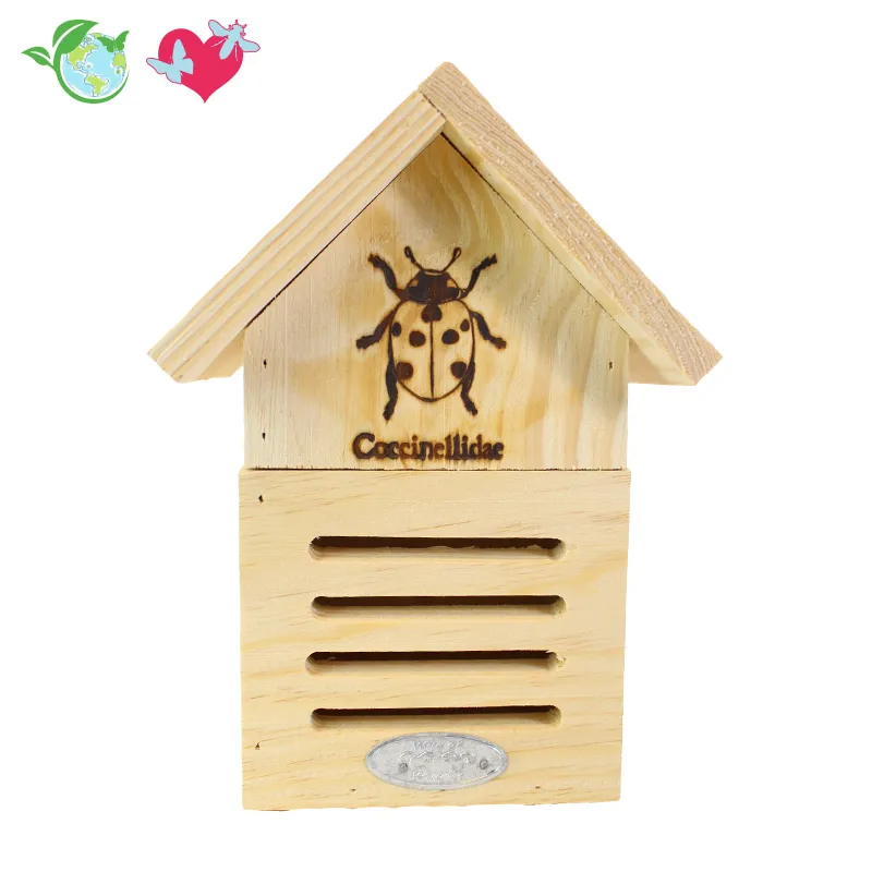 Marienkäfer-Hotel, aus Holz