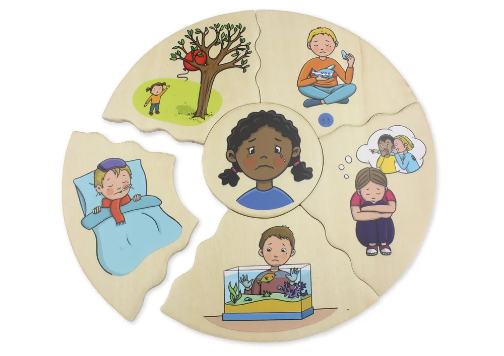 beleduc Humanico "Emotionen", 5 Puzzles