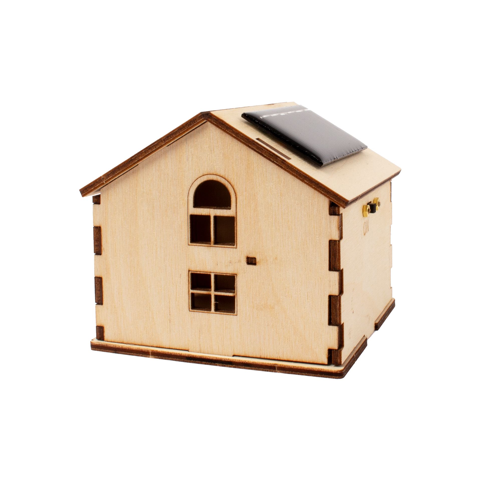 Bastelset "Solarhaus mit Speicher", 13-tlg.