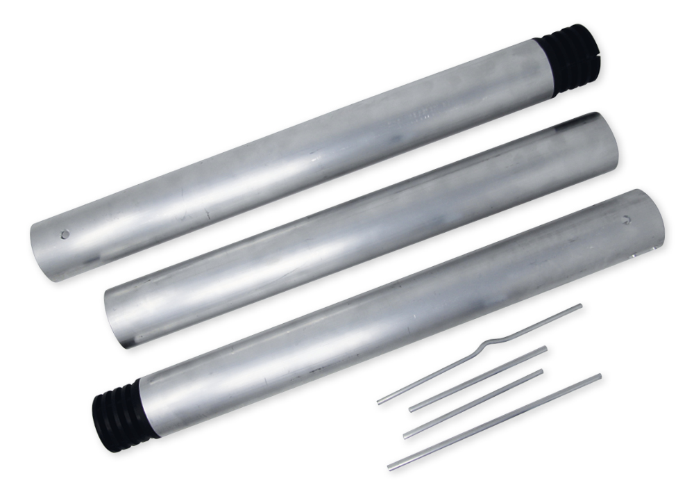 TimeTEX Wetterwarten-Ständer, Aluminium, 150 cm