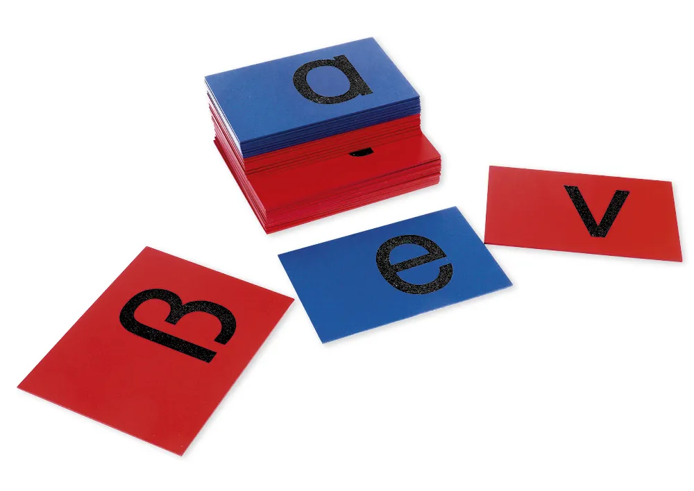 TimeTEX Sandpapier Kleinbuchstaben "Montessori Premium"