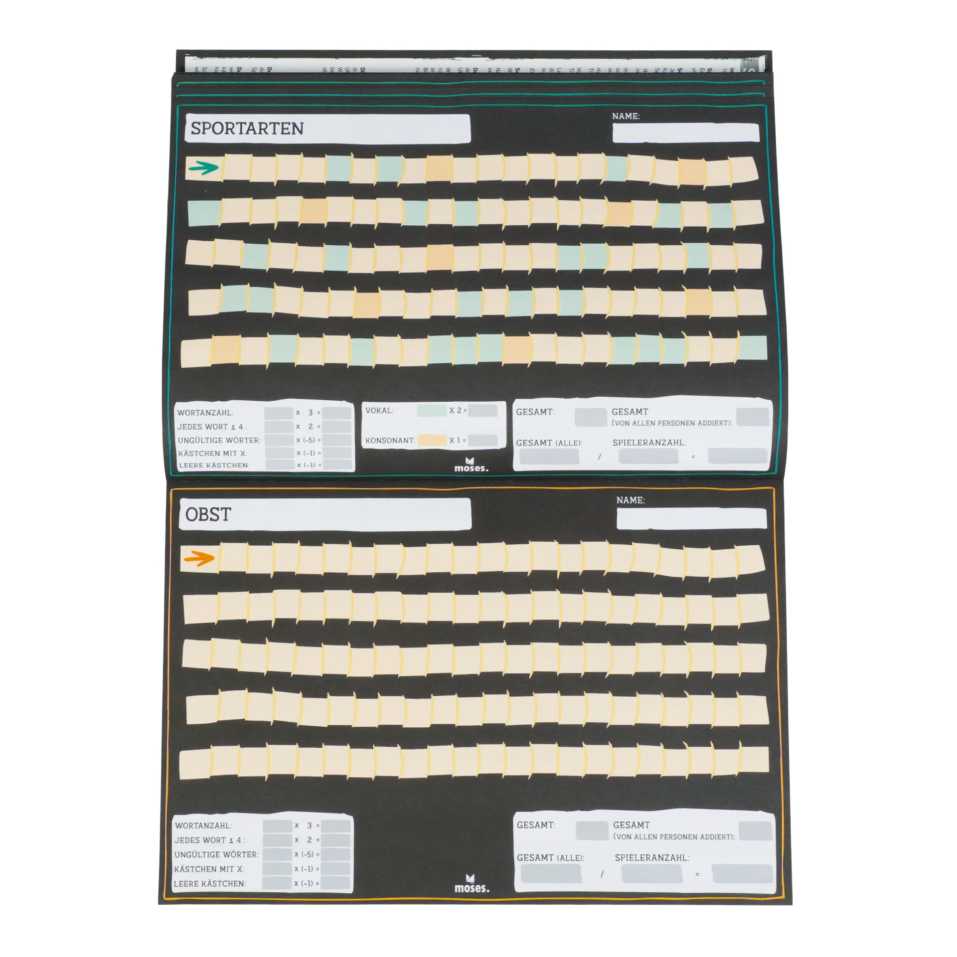 Lernspiel "Rasanto Wortale - Das kooperative Wortspiel"
