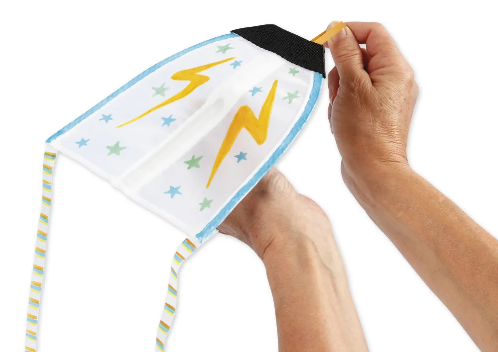 Cerf-volant à personnaliser, 17x14 cm