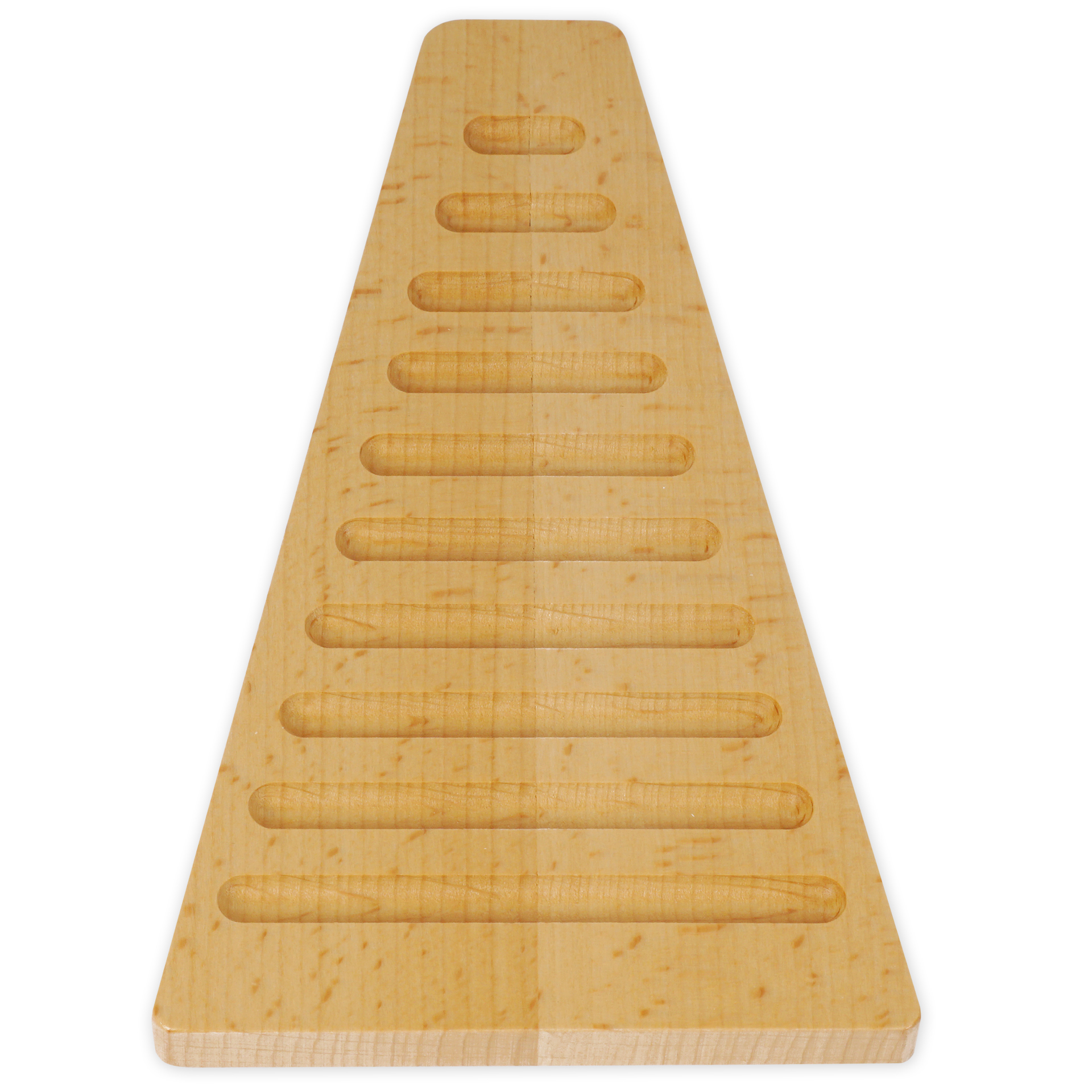 TimeTEX Set Farbige Perlentreppe 1-9 mit Tablett "Montessori Premium"