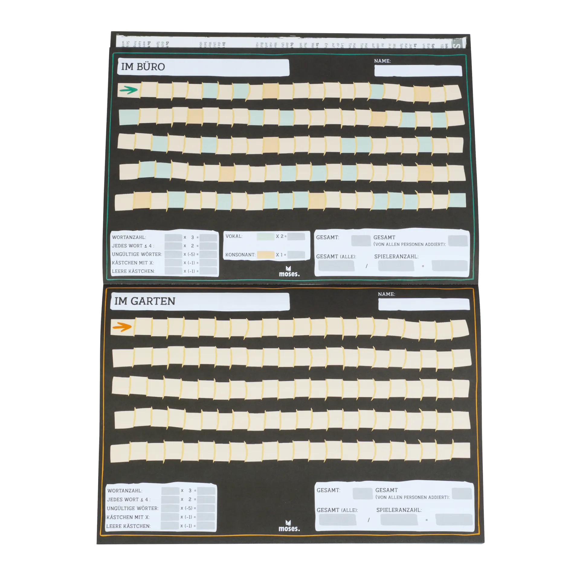 Lernspiel "Rasanto Wortale - Das kooperative Wortspiel"