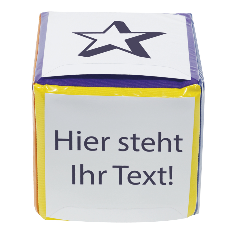 Puste kostki z kieszeniami 10 cm