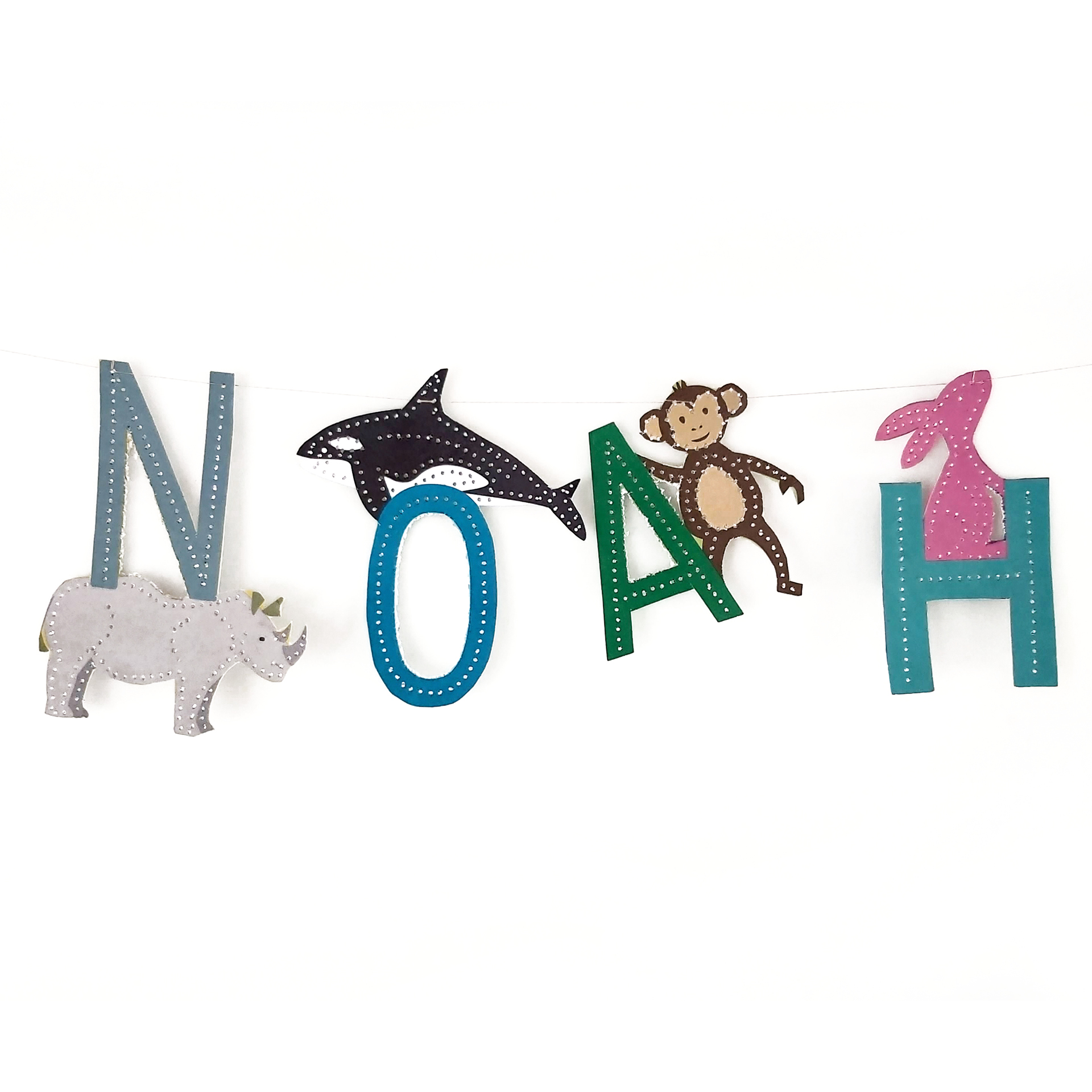 Prickelkarten "ABC", DIN A6, 26 Stück