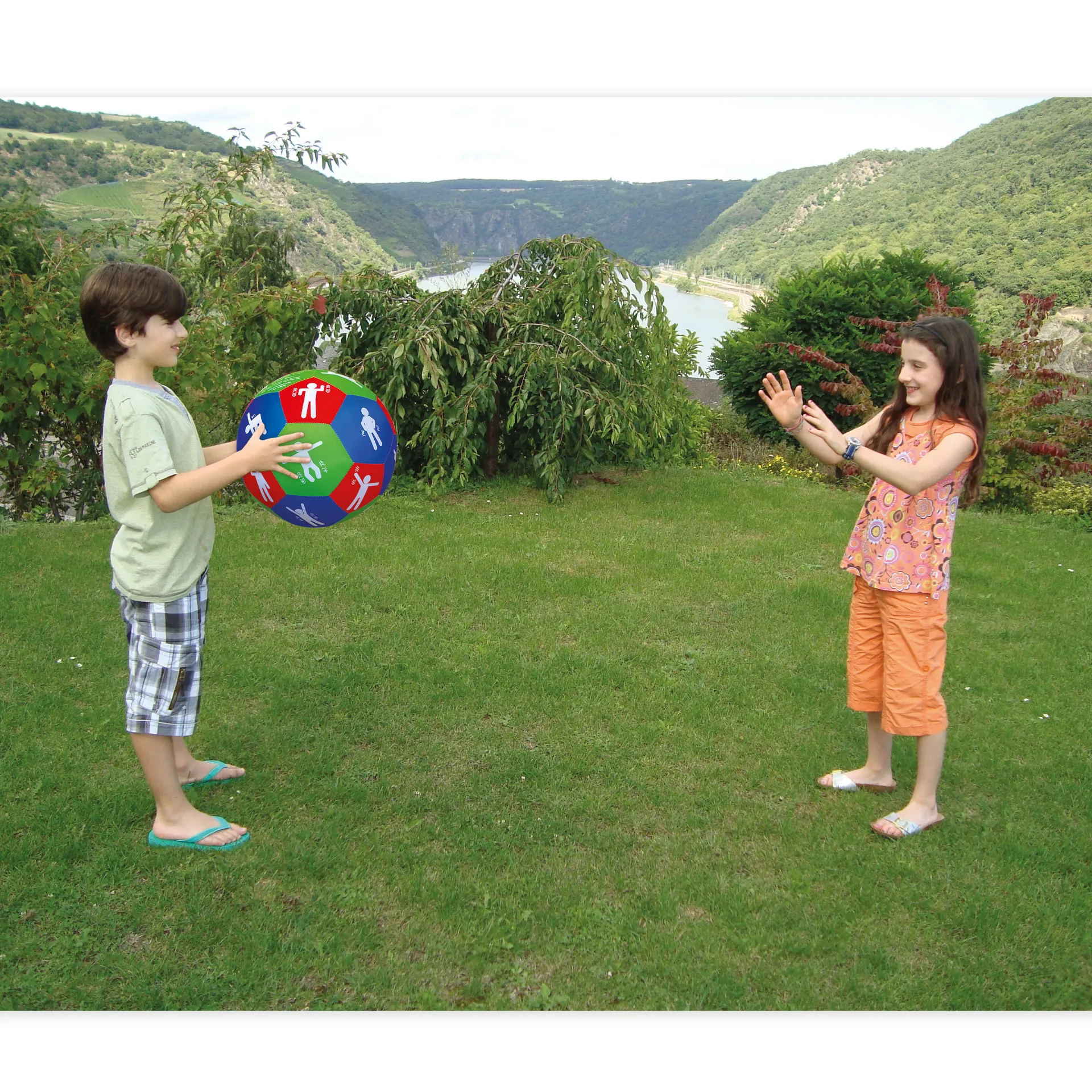 Lernspiel-Ball "Pello" Bewegungs-Variationen